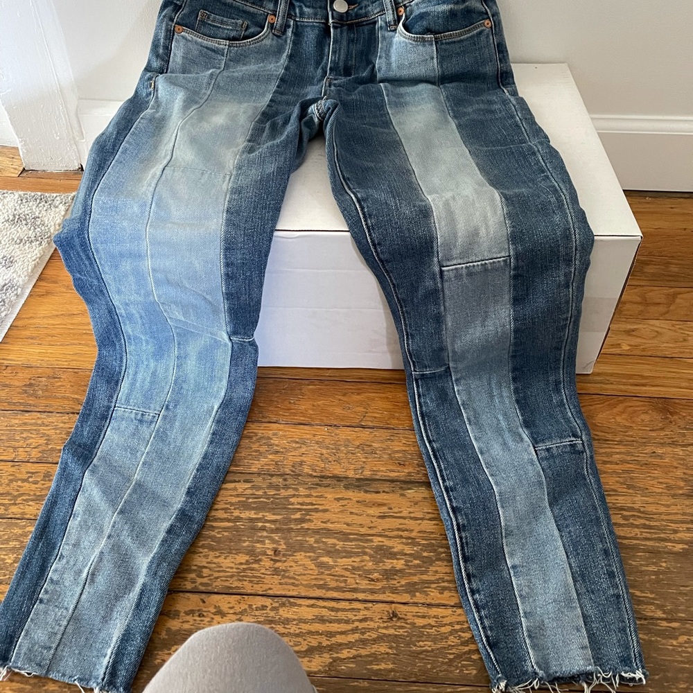 Blank NYC The Reade Patchwork Jeans